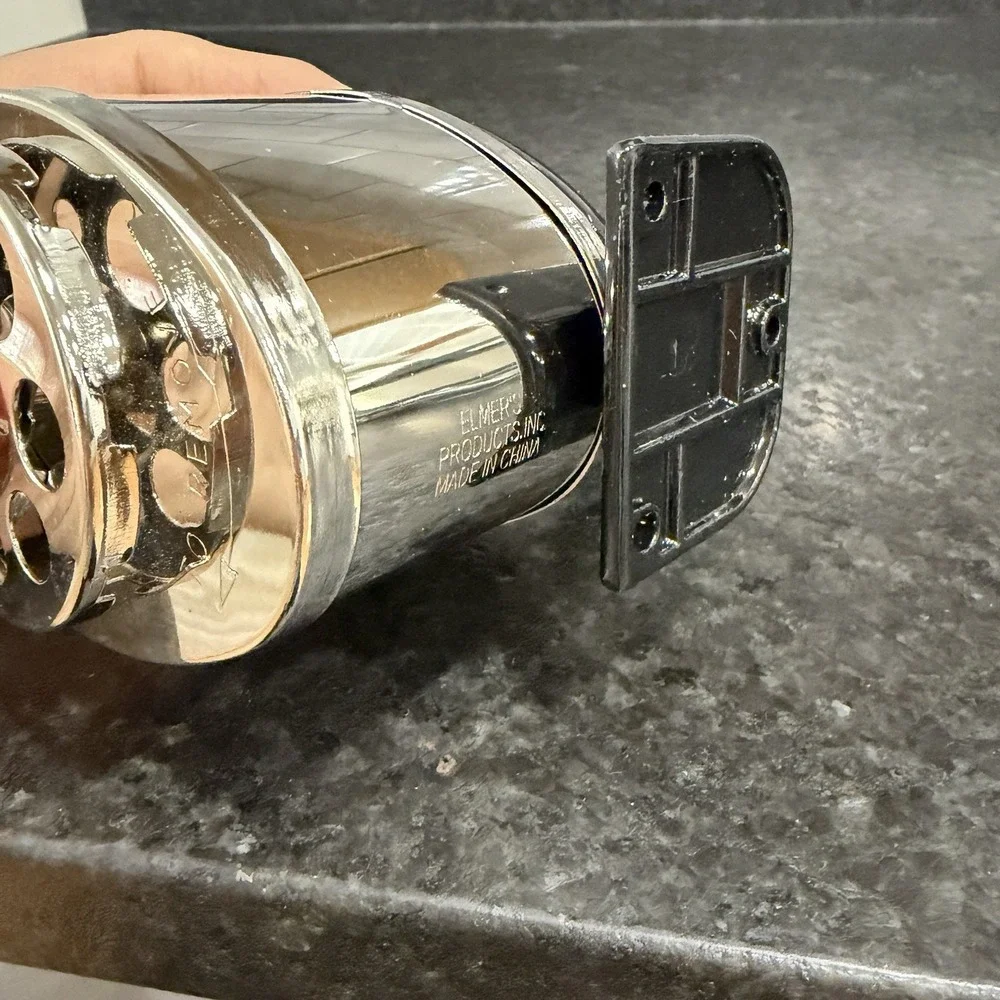 Pencil Sharpener Boston X-Acto KS Table Wall Mount Chrome School Hand Crank NOS